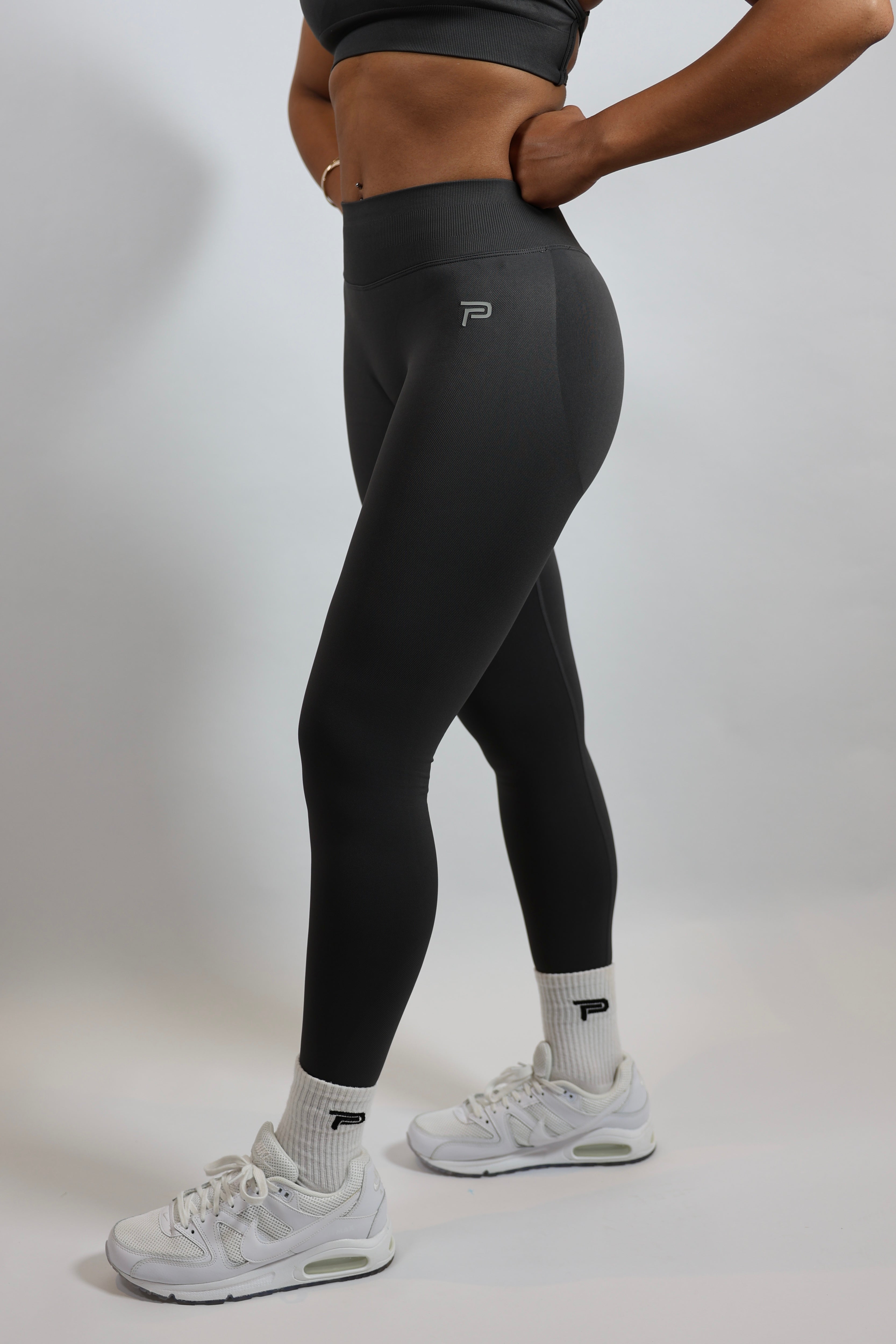 Seamless Leggings Graphite