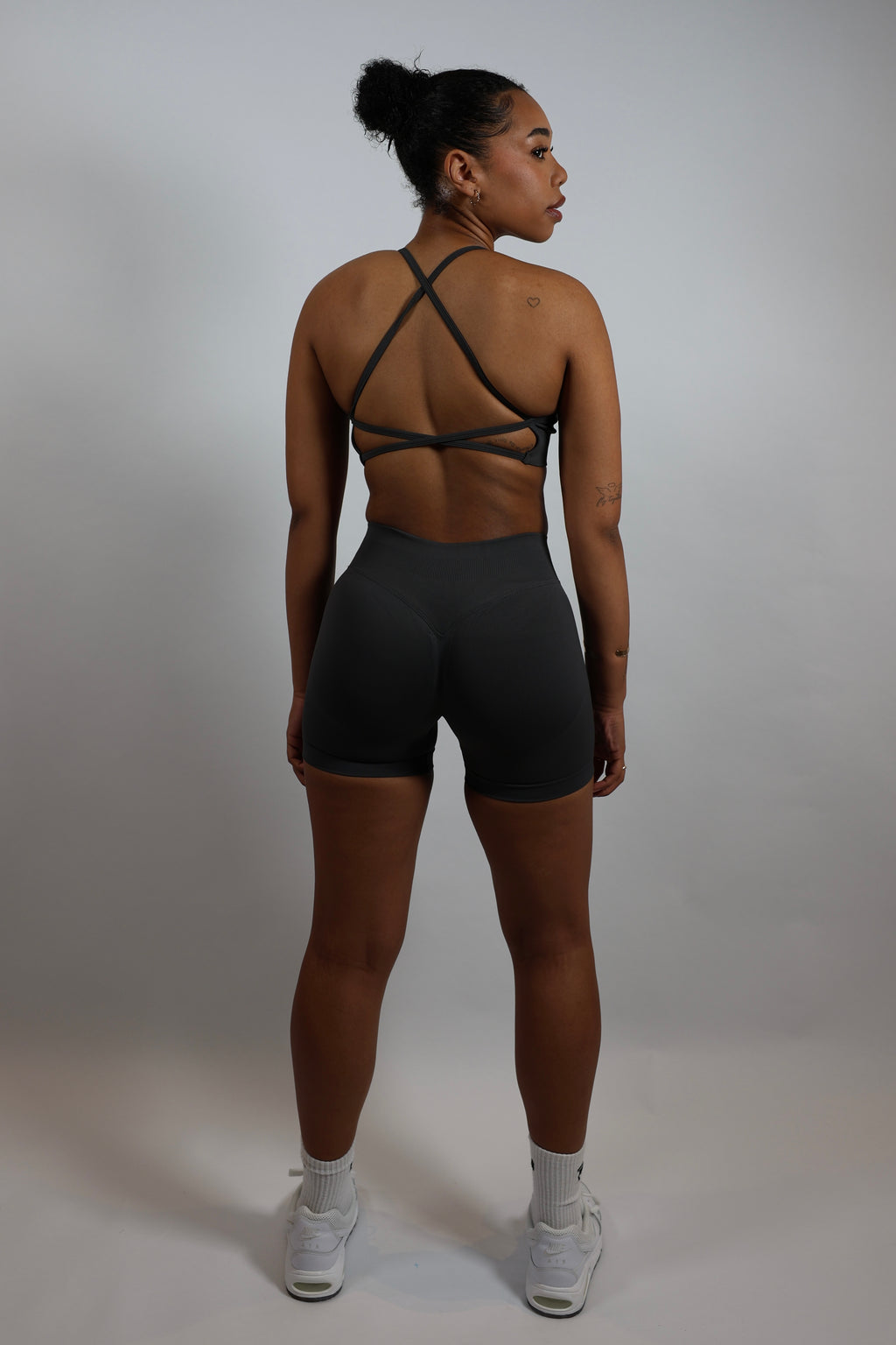 Seamless Shorts Graphite