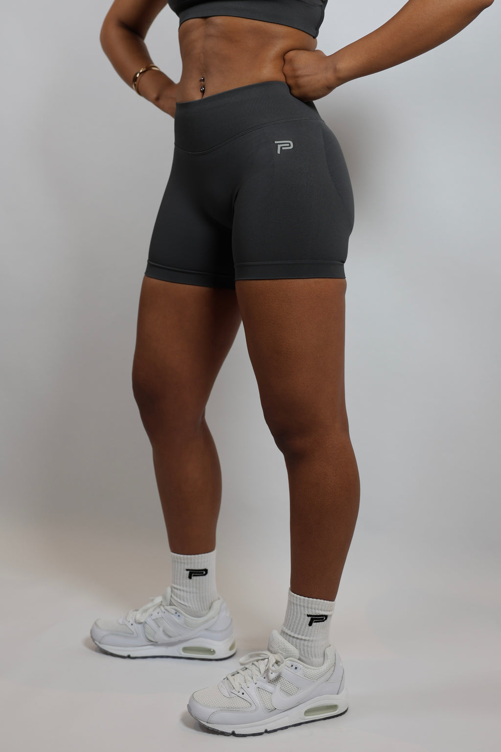 Seamless Shorts Graphite