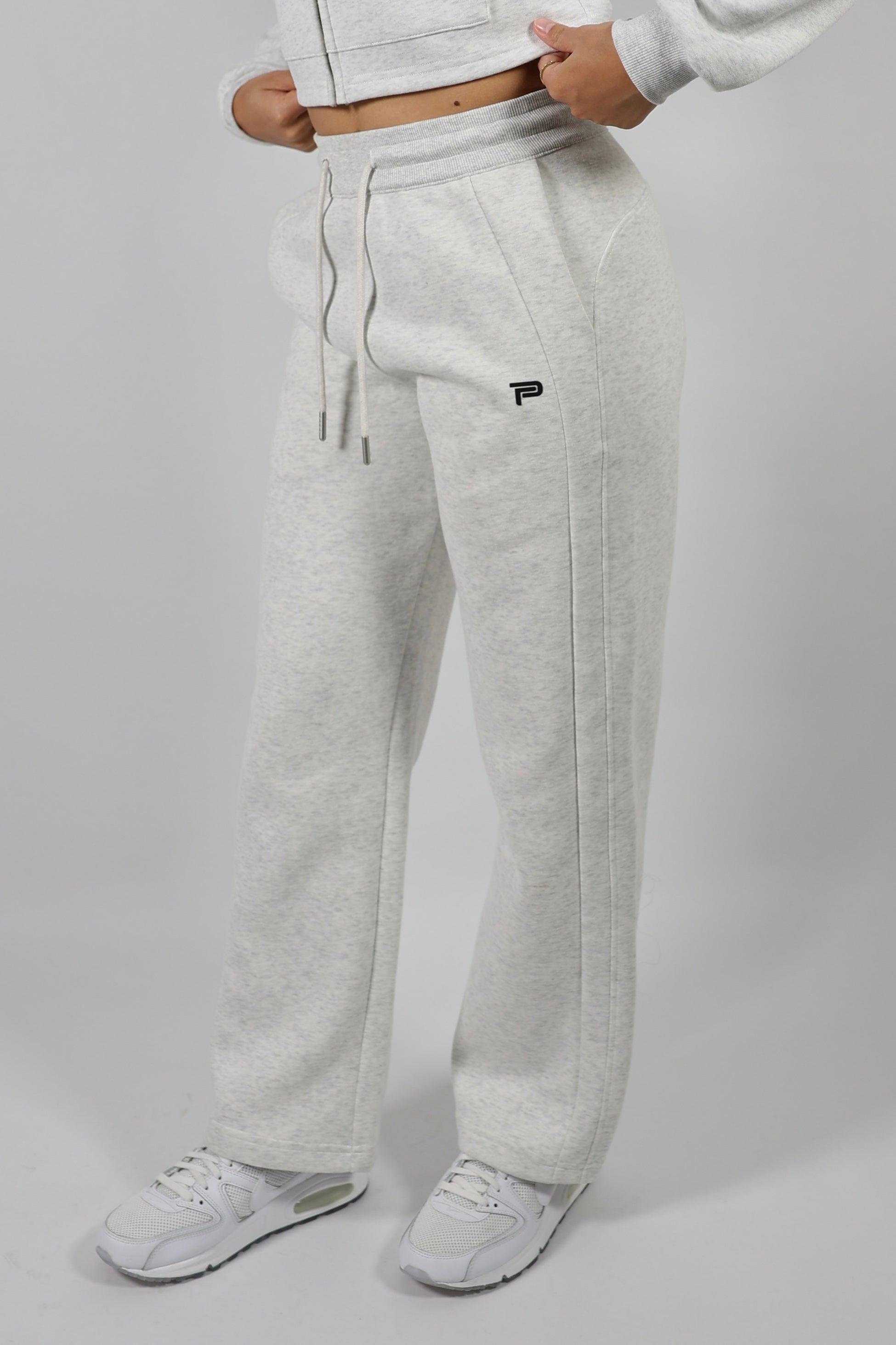 Essence Straight Leg Joggers Black