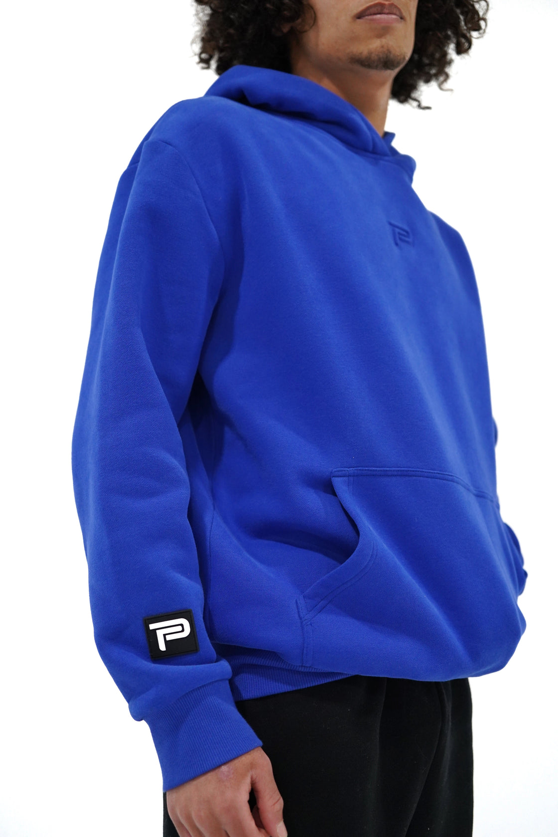 Unisex blue hoodie