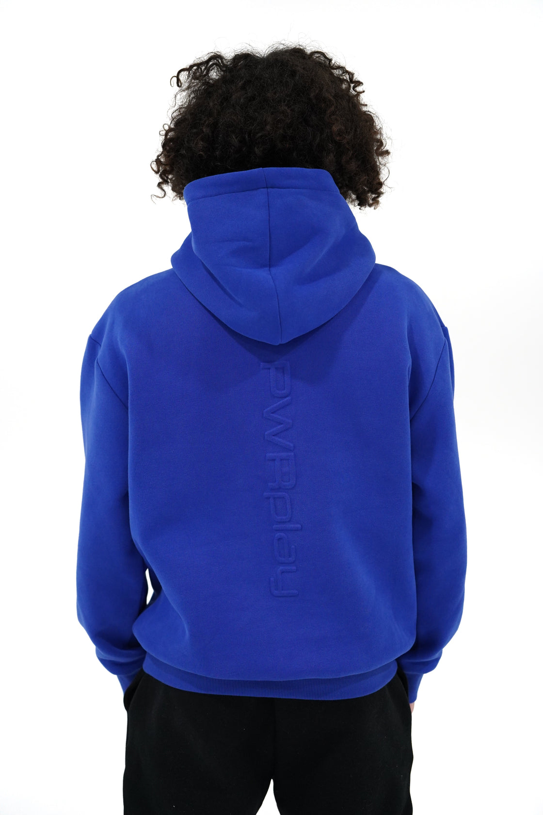 Unisex blue hoodie