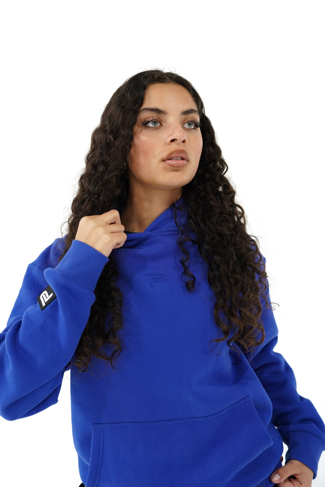 Unisex blue hoodie