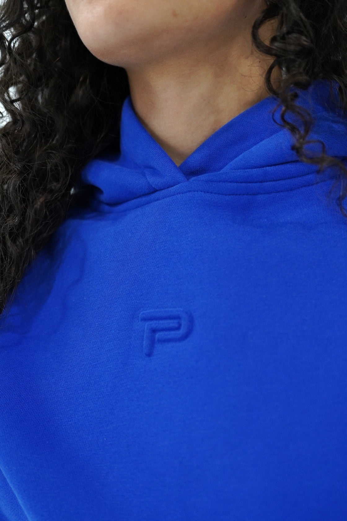 Unisex blue hoodie