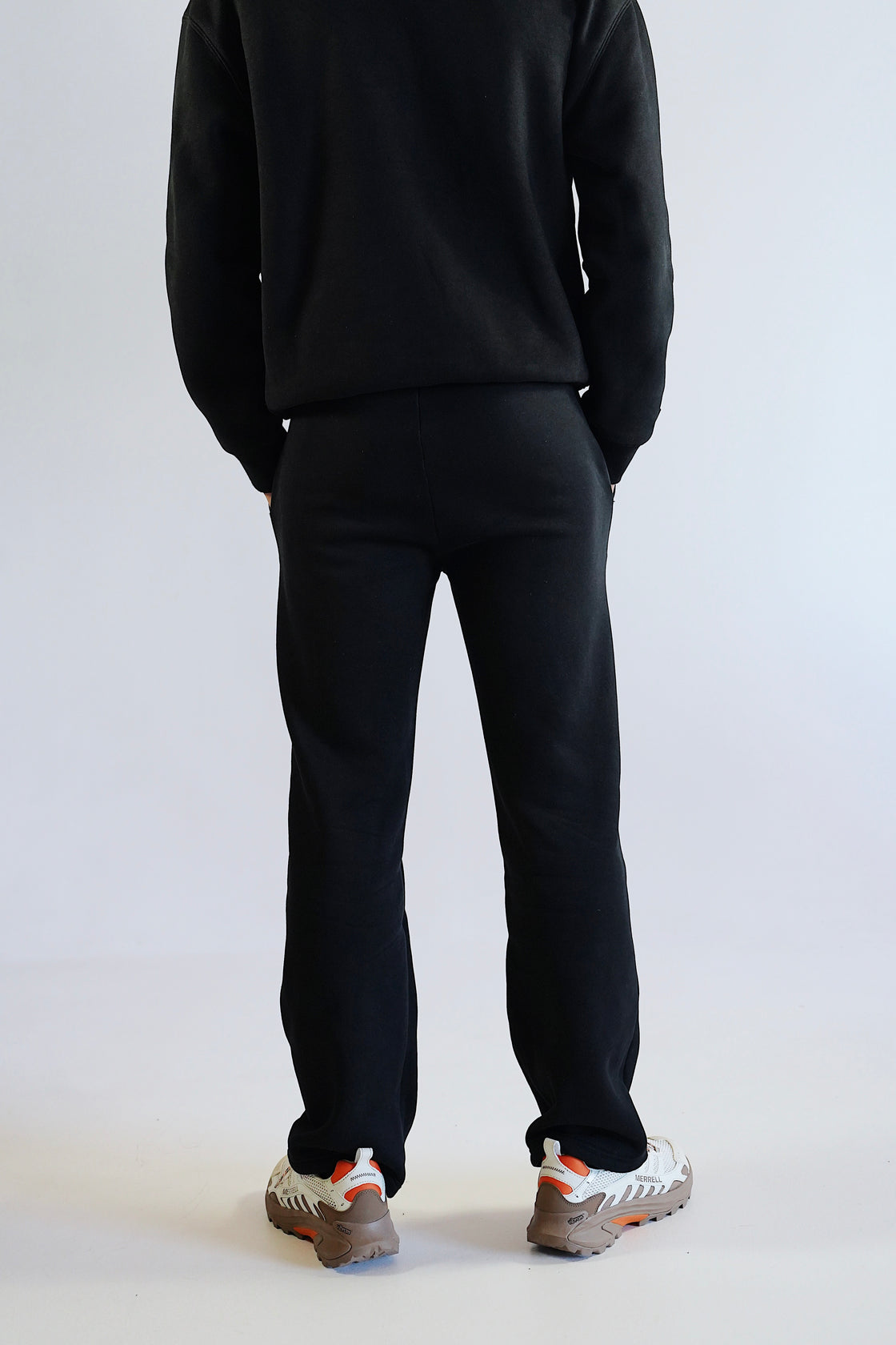 MEN - Black Track pants EXHALE RANGE
