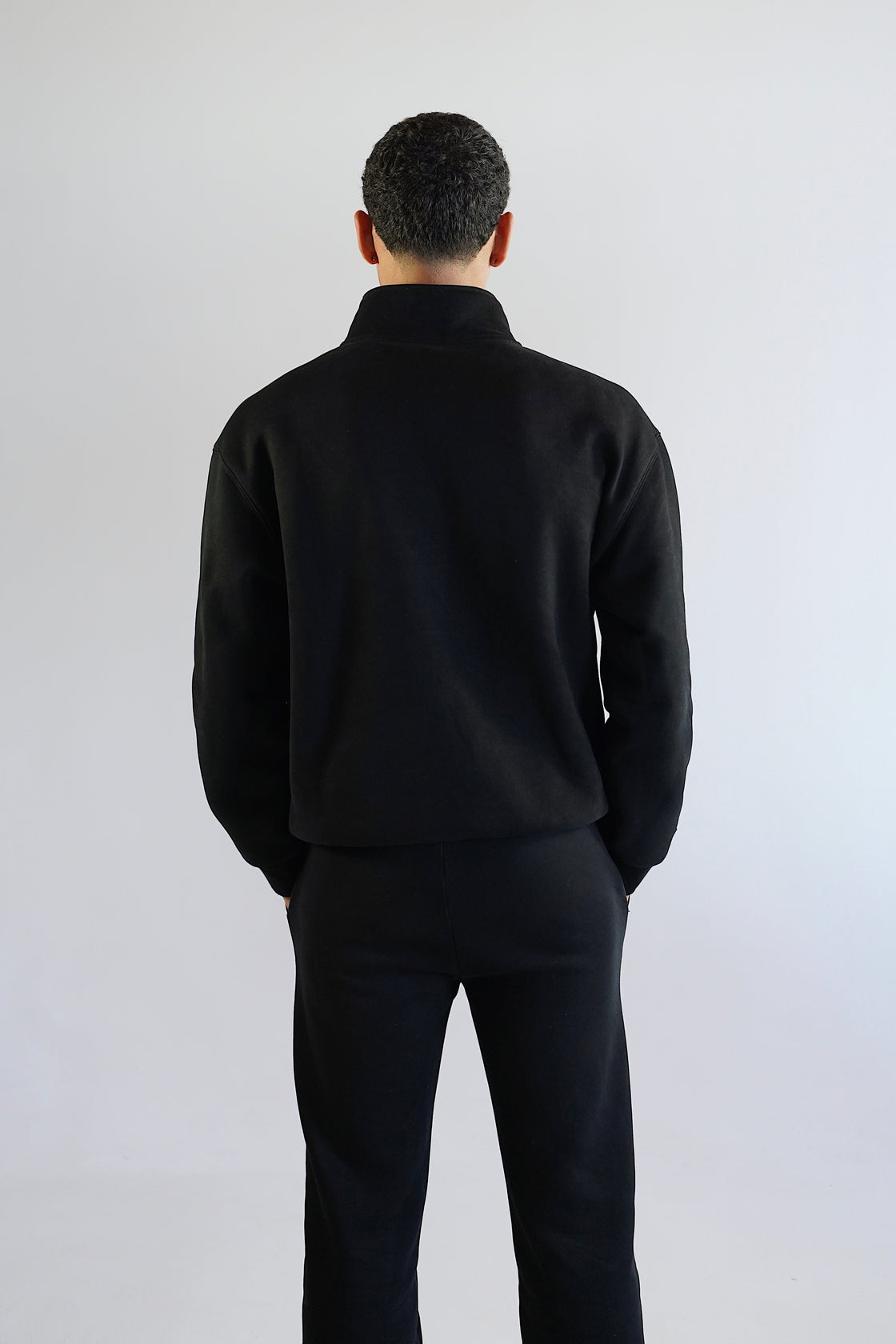 MEN - Black Track pants EXHALE RANGE