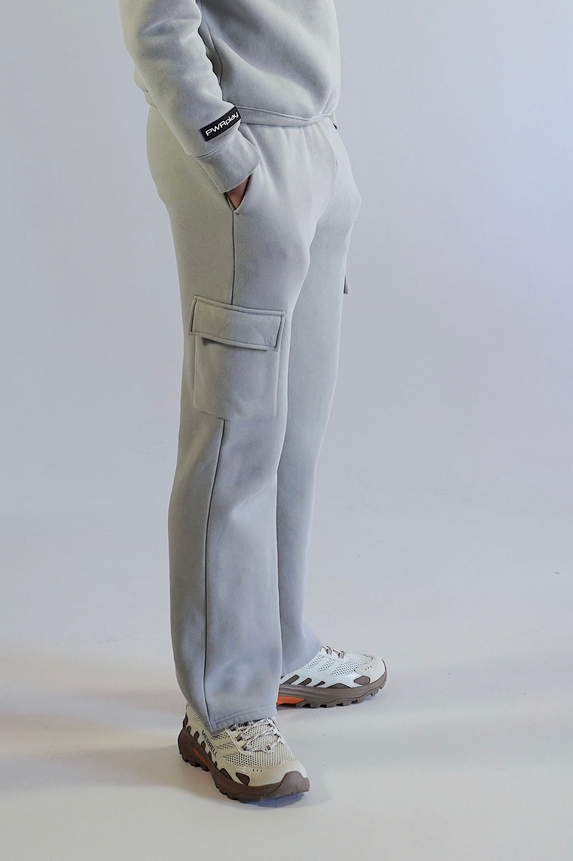 MEN -Grey Track pants EXHALE RANGE