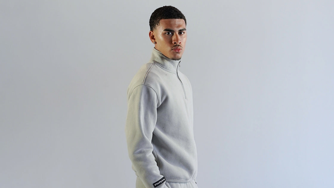 MEN -Grey Track pants EXHALE RANGE