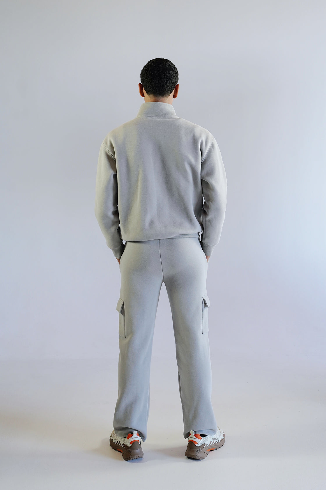 MEN -Grey Track pants EXHALE RANGE