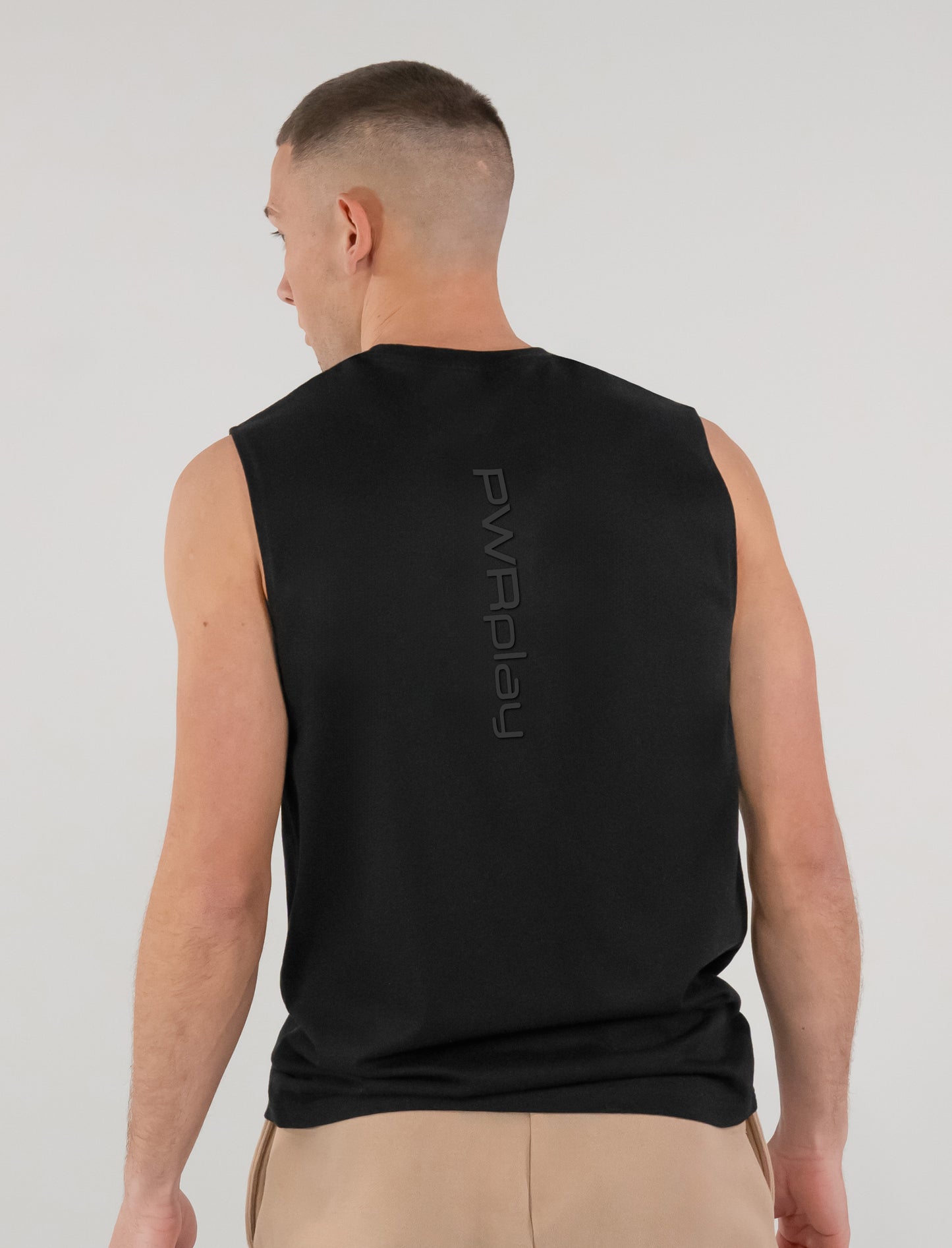 Classic Singlet - Black on Black