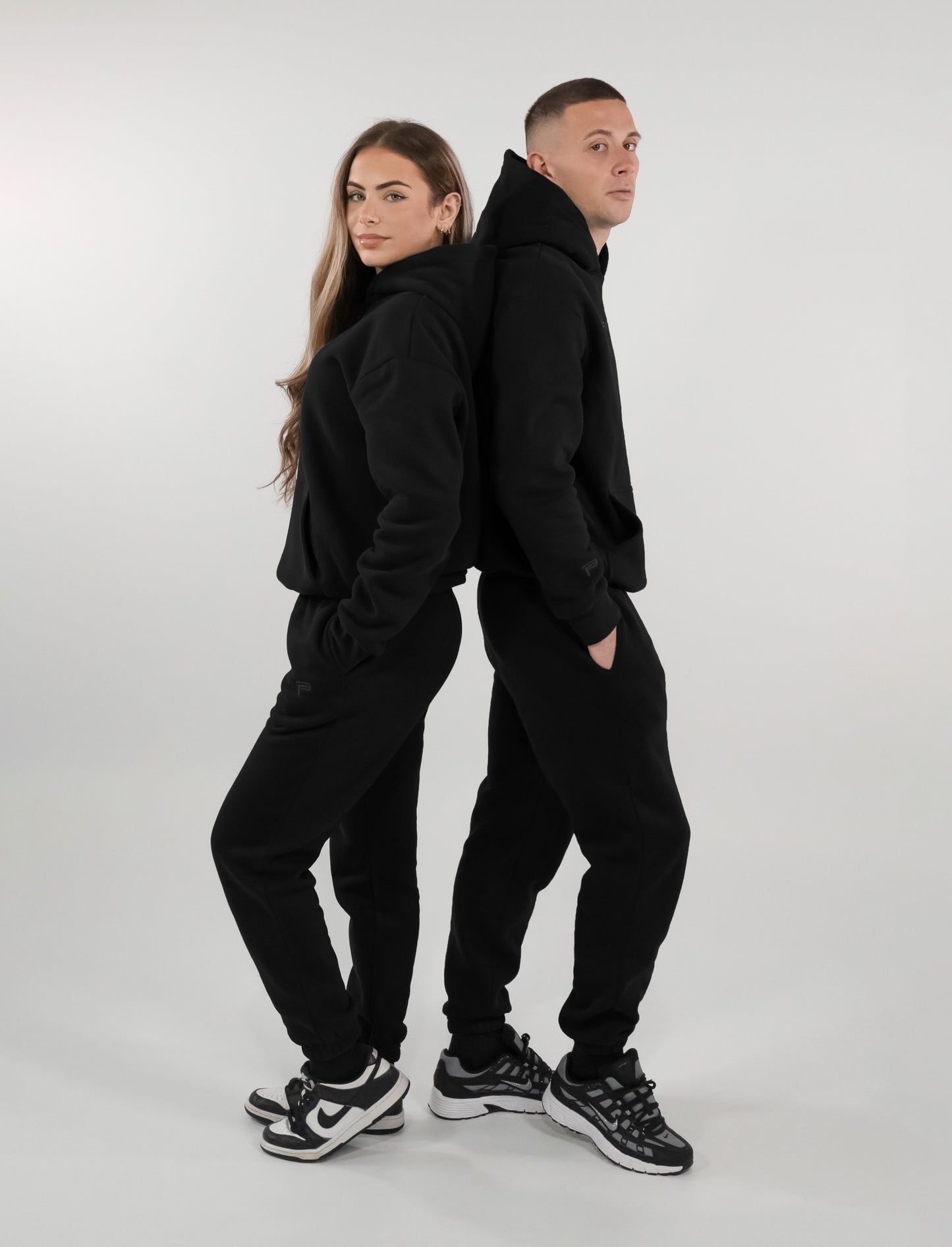 Unisex Relaxed Jogger - Black on Black